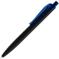 Изображение Ручка шариковая Prodir QS01 PRT-P Soft Touch, черная с синим