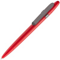 Фотография Ручка шариковая Prodir DS5 TSM Metal Clip, красная с серым