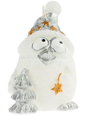 Фото Свеча Christmas Twinkle, птичка «Сделано в России»