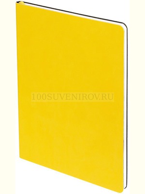 Фото Блокнот Verso в клетку, желтый «Inspire»