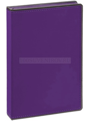 Фото Ежедневник Frame, недатированный, фиолетовый с серым «Контекст»