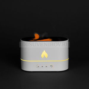 Фото Увлажнитель-ароматизатор с имитацией пламени Fuego, белый «Molti»