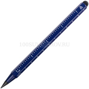 Фото Вечный карандаш с линейкой и стилусом Sicily «Savio» (темно-синий)