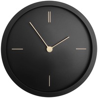 Фотография Часы настенные Bronco Thelma, черные от популярного бренда Pleep