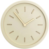 Изображение Часы настенные Bronco Jessie, светло-бежевые от бренда Pleep