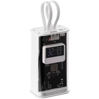 Картинка Аккумулятор c быстрой зарядкой Trellis Geek 10000 мАч, белый