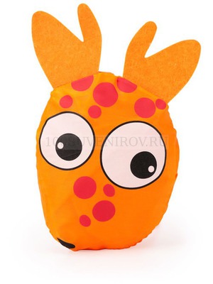 Фото Детский рюкзак ELANIO складной, жираф (оранжевый)