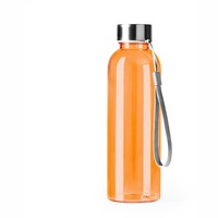 Пластиковая бутылка VALSAN с ремешком под печать логотипа, 600 мл., 21,5 см