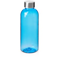 Прозрачная бутылка для воды RILL, тритан, под нанесение логотипа, 600 мл, d7,3 x 20,3 см, синий