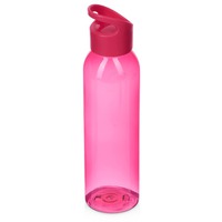Герметичная пластиковая бутылка для воды PLAIN под печать логотипа, 630 мл, d6,5 х 25,5 см