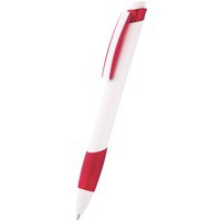 Ручка шариковая «Соната» белая/красная