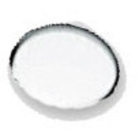 Шильд серебристый 22х16 мм и металлические круглые бирки