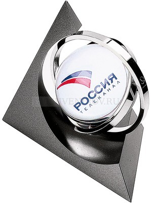 Фото Часы с глобусом. Обратная сторона глобуса предназначена под рекламный мини-постер (серый)