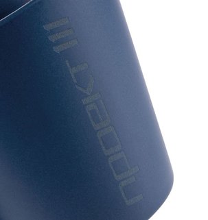 Фотография лазерная гравировка: Кружка Modern Bell, матовая, синяя