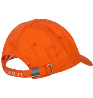 Фотография шелкотрансфер кепки: Бейсболка BUFFALO, оранжевая
