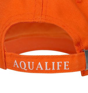 Фотография шелкотрансфер кепки: Бейсболка BUFFALO, оранжевая