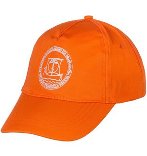 Фотография шелкотрансфер кепки: Бейсболка BUZZ, оранжевая