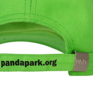 Фотография шелкотрансфер кепки: Бейсболка UNIT STANDARD, ярко-зеленая