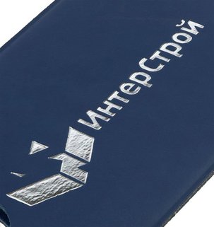 Фотография тиснение фольгой: Чехол для карточки Dorset, синий